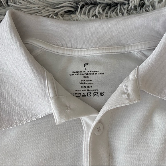 Fabletics THE TRAINING DAY POLO size large - Picture 4 of 5